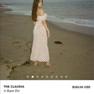 Realization Par Claudia Schiffer Dress in Super Dot